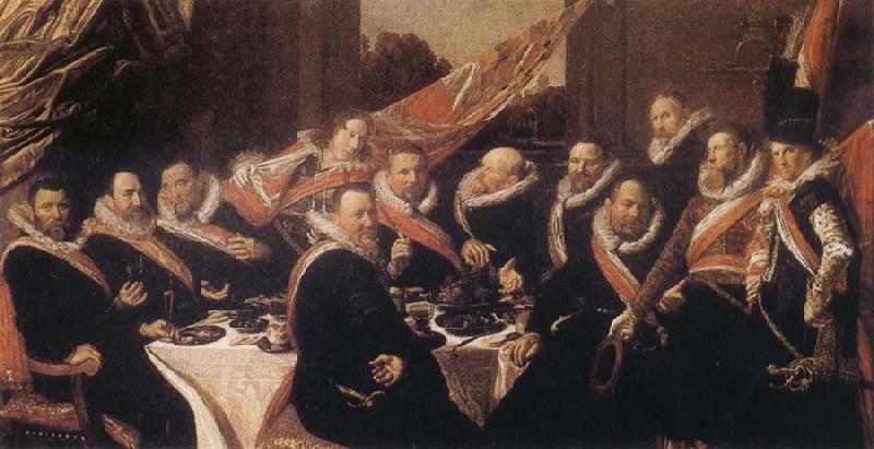 Frans Hals Banquet of the Office of the St George Civic Guard in Haarlem oil painting image